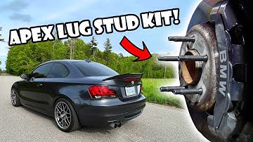 You can save money with a Lug Stud Kit! (Install DIY)