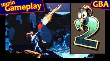 Earthworm Jim 2 ... (GBA) Gameplay