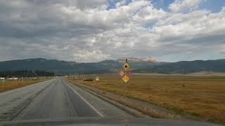 Driving from West Yellowstone MT to Ashton ID, On US-20