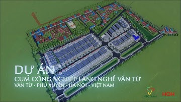 Dự Án: CỤM CÔNG NGHIỆP LÀNG NGHỀ VÂN TỪ | Kiến trúc HOH