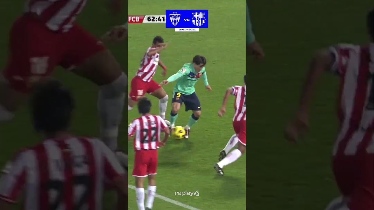 💎 Era el nuevo Messi... Golazo de Bojan a pase de Messi ante UD Almería 