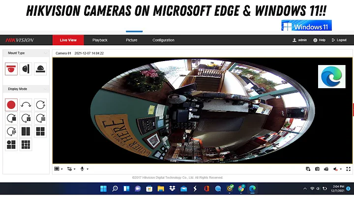 How to View Hikvision Cameras Using Microsoft Edge Browser in Legacy Mode (Windows 11)