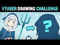 Artists Draw VTubers (That They've Never Seen)