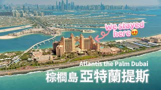 杜拜奢華遊 Ep4 最終章｜ 棕櫚島經典豪華酒店 亞特蘭提斯｜酒店大廳可潛水😍免費任玩水族館+世上最大水上樂園 | Atlantis The Palm Dubai｜Lost Chambers