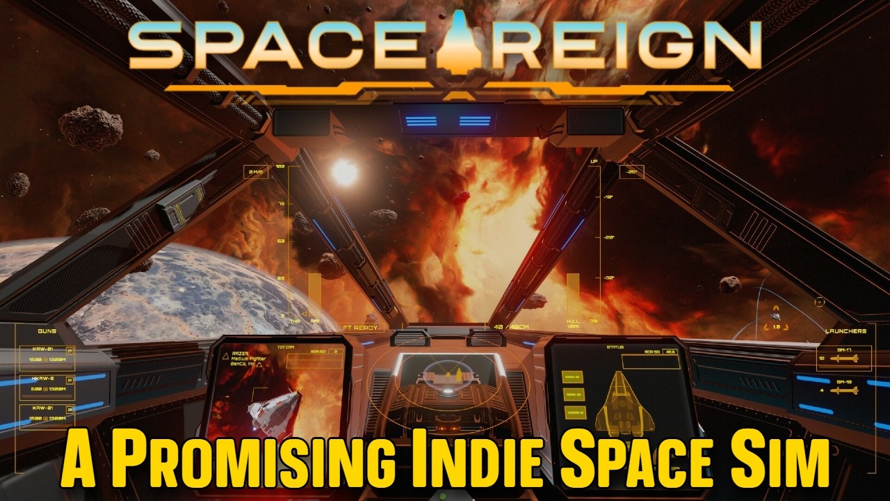 A promising indie Space Sim launches into 1.0 - SPACE REIGN