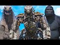 GODZILLA KING KONG Vs MECHAGODZILLA Monster Battle