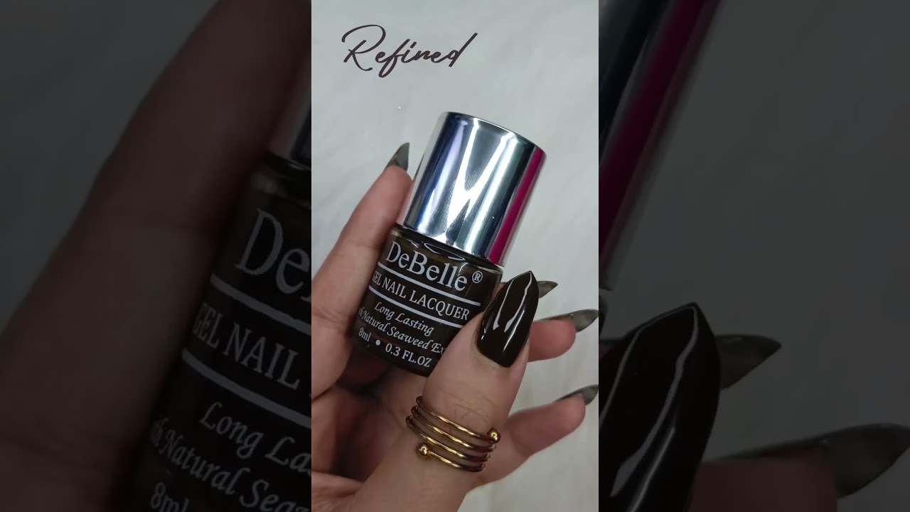 DeBelle Rusty Henna ( Mehendi color nail polish ) 