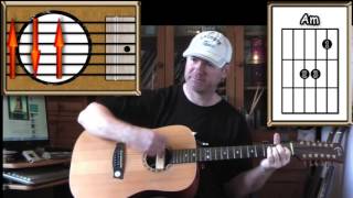 Learning To Fly - Tom Petty - Acoustic Guitar Lesson (easy) chords