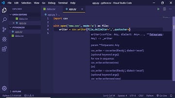 Working with CSV Files in Python with Pandas Library and CSV Module