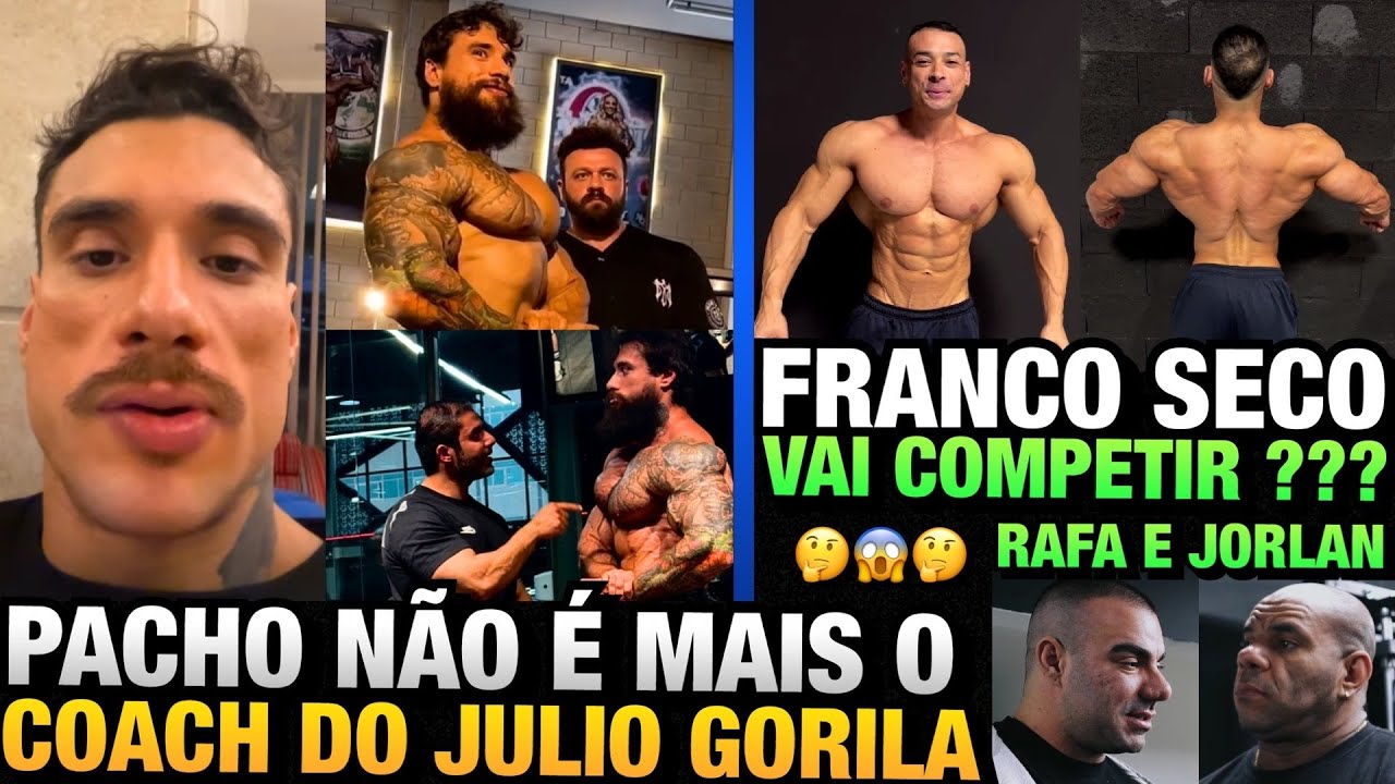 POR QUE GORILA DEMITIU PACHOLOK COMO COACH ? FRANCO SHAPE ATUAL BEM SECO + BRANDÃO E JORLAN