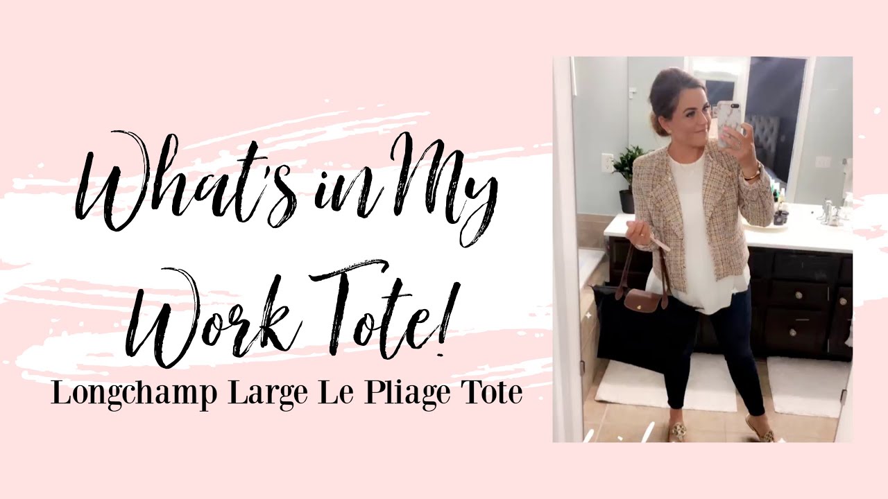 longchamp le pliage work bag