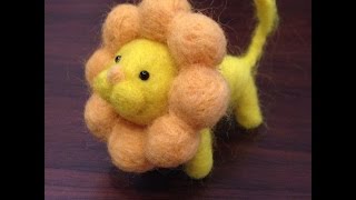 羊毛フェルトで作る　ミスド　☆ポンデライオン♪　ロング版　byきょろぺ