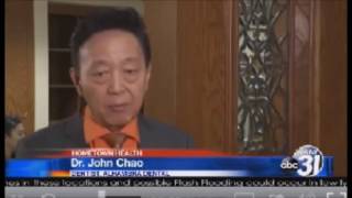 L.A. Dentist Dr. John Chao Shows Pinhole Receding Gum Treatment on TV