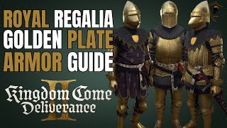 KCD2 - Royal Regalia Golden Plate Armor (Mod Showcase)