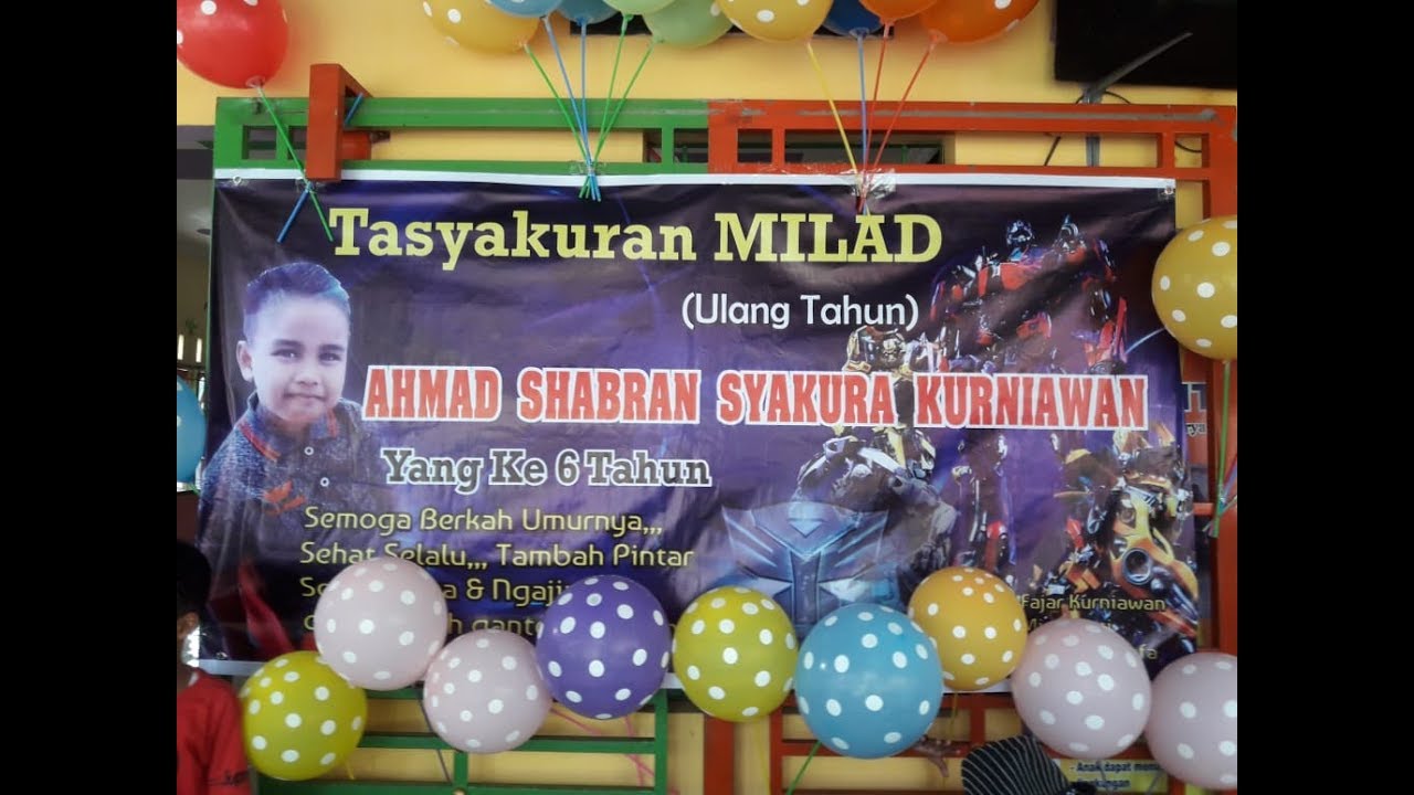 Ulang tahun di sekolah - YouTube