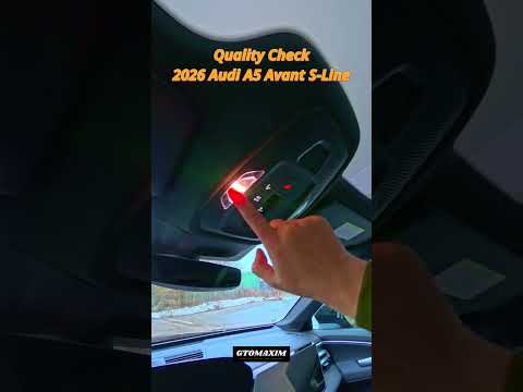 2026 Audi A5 Avant TFSI quattro S-Line - Quality Check #shorts #shortvideo