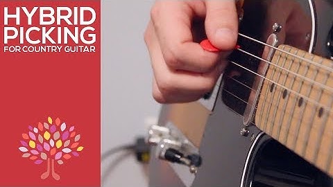 Hybrid Picking For Country Guitar | Video Lesson
