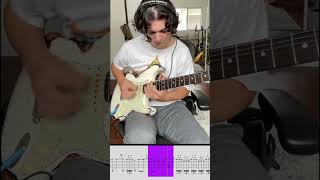 Nick Hames @The1975 - Animated Guitar Tab Lesson #short