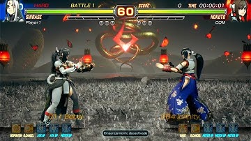 SHIRASE VS HOKUTO - FIGHTING EX LAYER