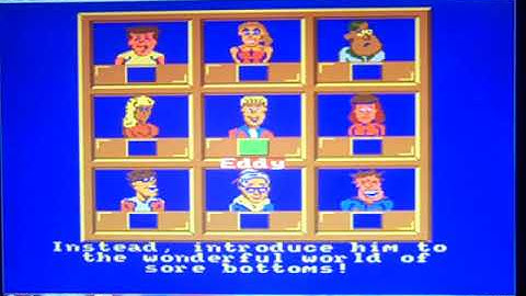Hollywood Squares NES 2nd Run Game 52