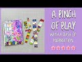 A Pinch of Play #15 - Art Journal Page &amp; Fabric Scrap Tape