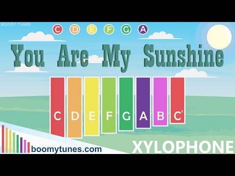 You are my Sunshine - XYLOPHONE Play Along