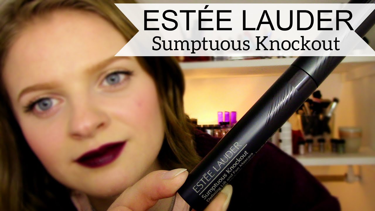 Estee Lauder - Sumptuous Knockout Mascara YouTube