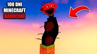 Przetrwałem 100 dni na Skyblocku One Block w najbardziej przerażającym modzie! Minecraft – Film