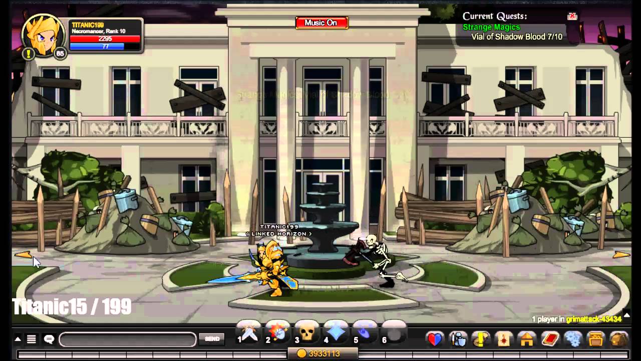 AQ Worlds "Strange Magics" (Quest)