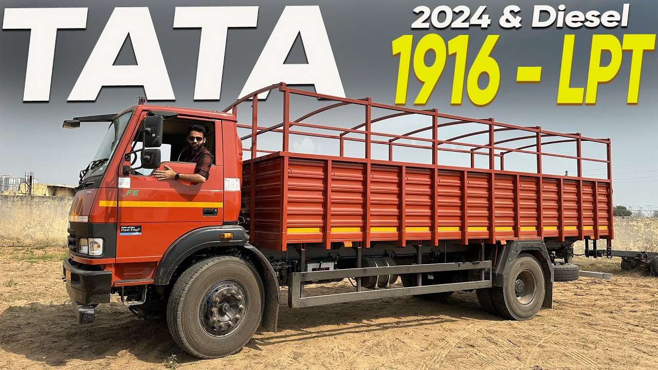 New 2024 TATA 1916 LPT ट्रक | Mileage | 13.2 Ton Payload | 91 Trucks