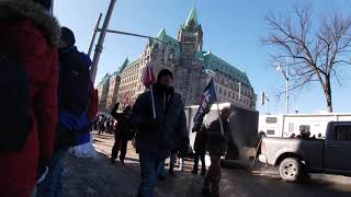 [Part 2] Freedom Convoy -Ottawa- 4K First day of protest (January 29, 2022)