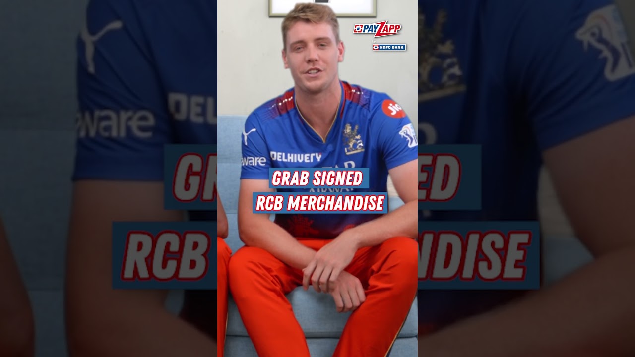 HDFC Bank  X RCB Fans Autograph