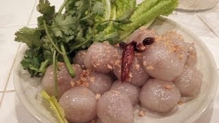 C/w Nana: Lao Stuffed Tapioca Balls (ສະຄູຍັດໃສ້ == Sakhoo Yat Sai)