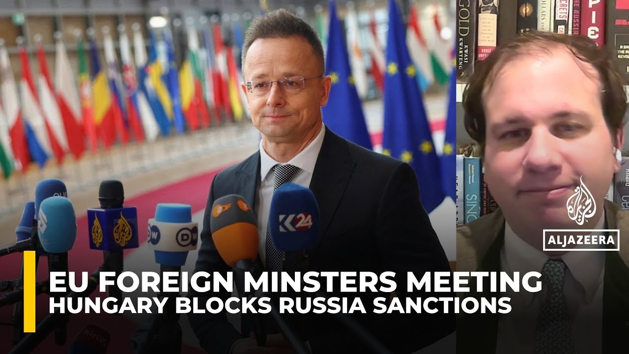 Hungary blocks EU sanctions on Russia and aid to Ukraine in a dispute over oil supplies