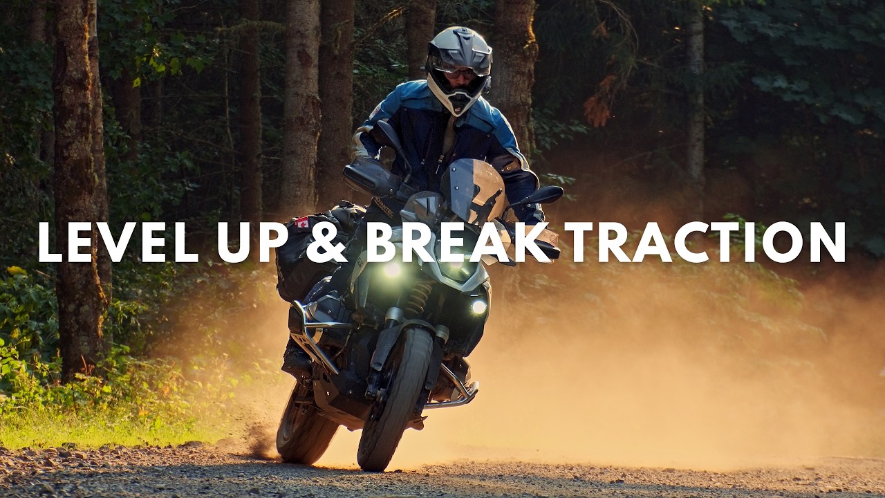 LEVEL-UP by BREAKING TRACTION Riding Your Adventure Motorcycle on Dirt and Gravel Roads and Trails