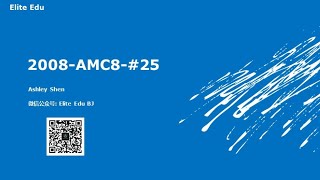 2008 AMC 8  Problem 25