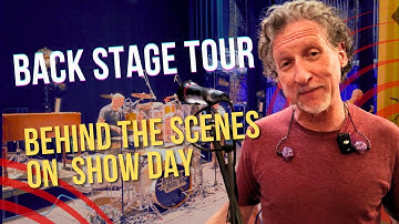 Show Day on Tour: Quick Gear Setup, Silent Stage Hacks & Backstage Tour!