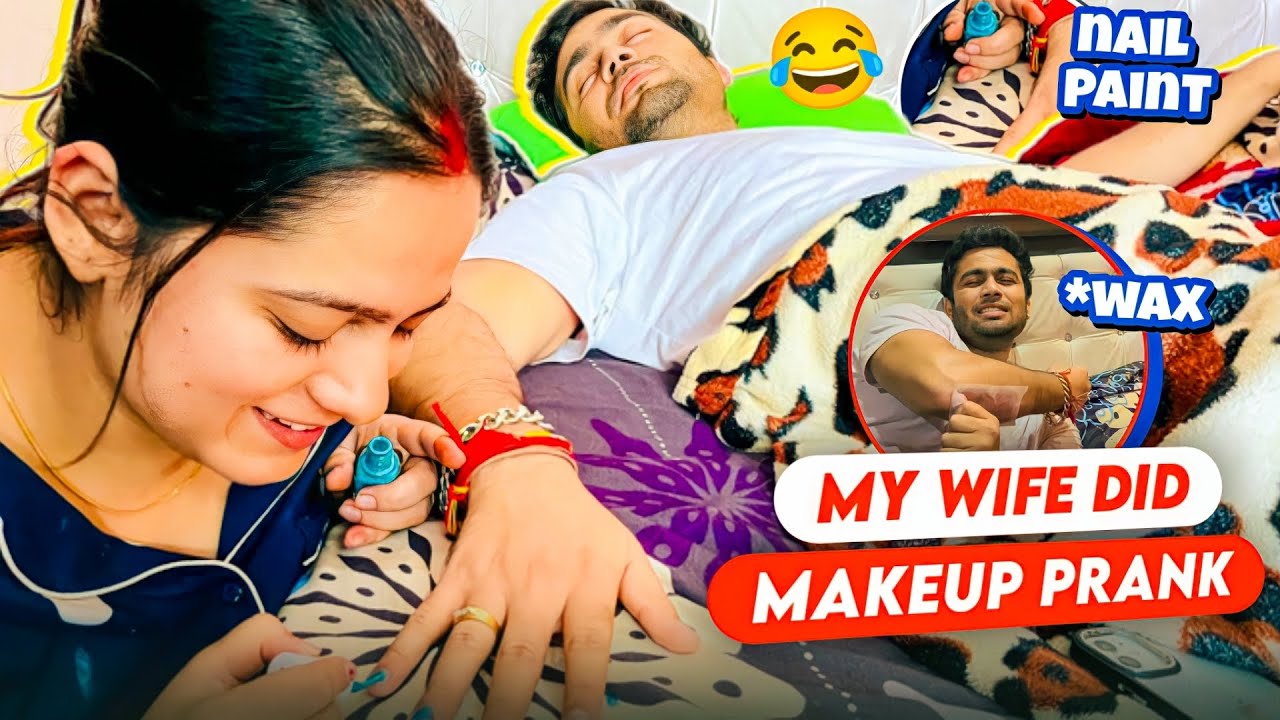 MAKEUP and WAXING PRANK*Gone wrong* 😡|| Saumya’s REVENGE TIME