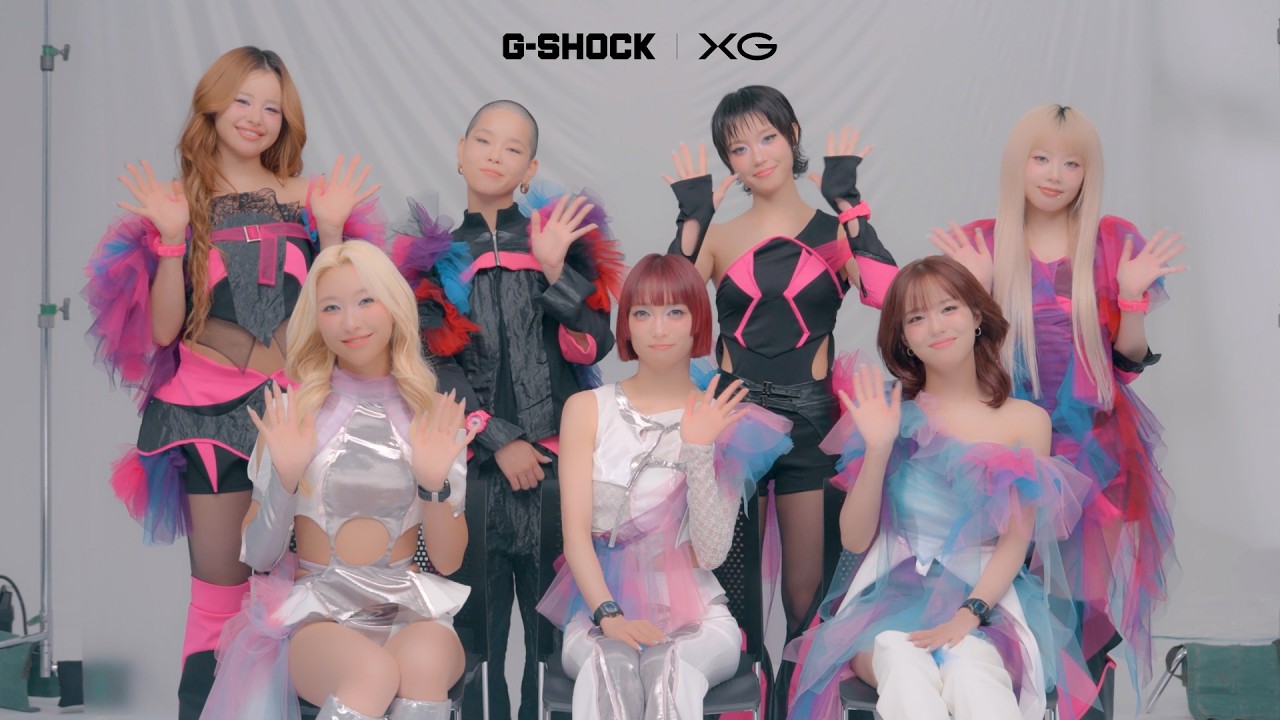 A special interview with XG about their collaboration with G-SHOCK