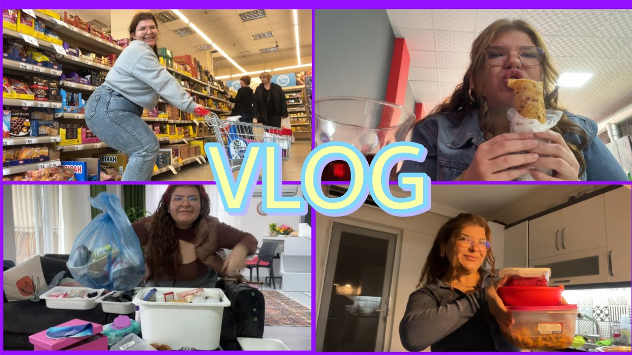 Açılışa Gidiyoruz ! Yeni Evim için yemek Yaptım ! Minik arabayla Yeni ev alışverişi vlog #bahar