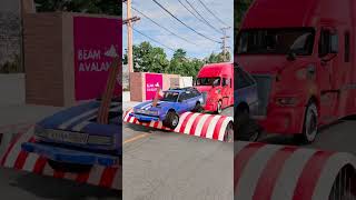 Download Lagu Trucks and Cars vs Speed Bumps #108 | BeamNG.drive MP3