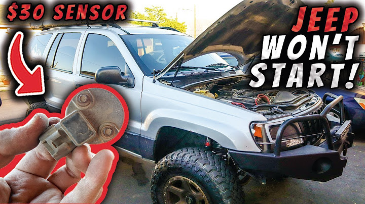 2001 jeep grand cherokee camshaft position sensor replacement