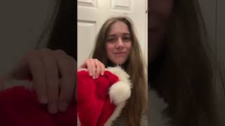SMALL CHRISTMAS TRANSITION 💚♥️went to a party! #christmas #trending #shorts #fyp #transition #viral