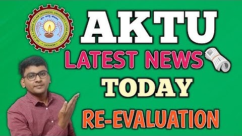 AKTU EXAM NEWS | AKTU LATEST NEWS TODAY | AKTU NEWS | AKTU RESULT LATEST NEWS | AKTU LATEST UPDATE