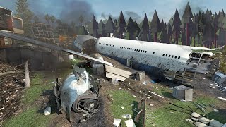 Emergency Landings In The Forest - Lost Control System! Airplane Crashes - Besiege plane crash