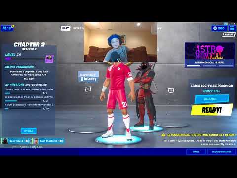 Fortnite X Travis Scott Astronomical live event. - YouTube