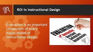 EDUC 633 ROI for Instructional Design