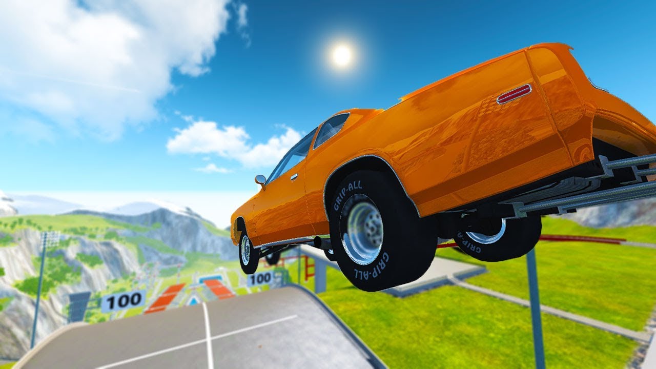 Car jump arena. Drive ЧЕЛЛЕНДЖ BEAMNG. BEAMNG Drive car Jump Arena. Jump Arena для BEAMNG Drive. BEAMNG Drive машина в прыжке.