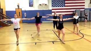 Kick sequence Synergy dance team Audition 2015-16
