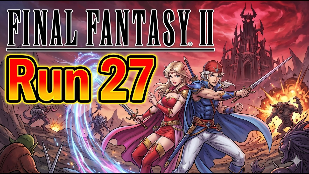 FINAL FANTASY II Run 27 - YouTube